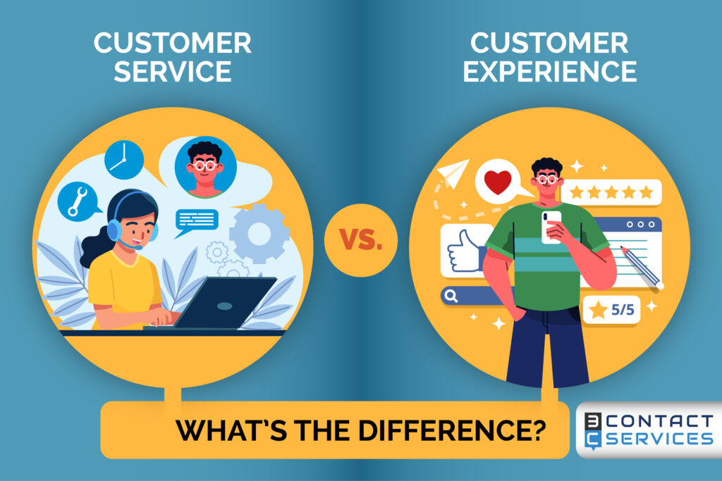What s The Difference Between Customer Service And Customer Experience 
